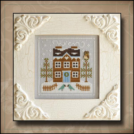 Frosty Forest - Bluebird Cabin Pattern - Country Cottage Needleworks - 5