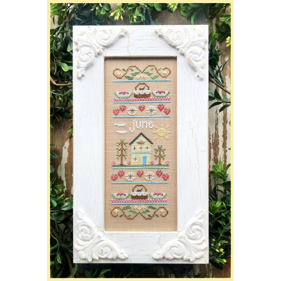 Country Cottage Needleworks - Sampler of the Month ~ June Pattern ...