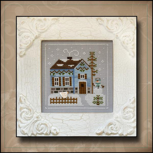 Country Cottage Needleworks - Frosty Forest - Snowgirl's Cottage Pattern - 7