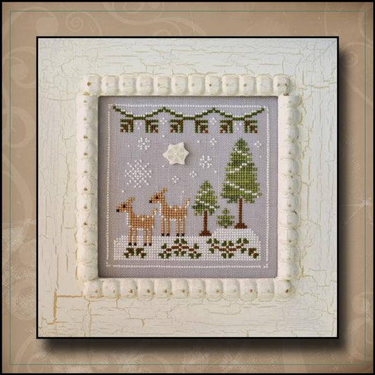 Country Cottage Needleworks - Frosty Forest - Snowy Deer Pattern - 2