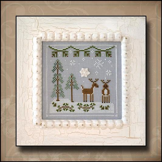 Country Cottage Needleworks - Frosty Forest - Snowy Reindeer Pattern - 8