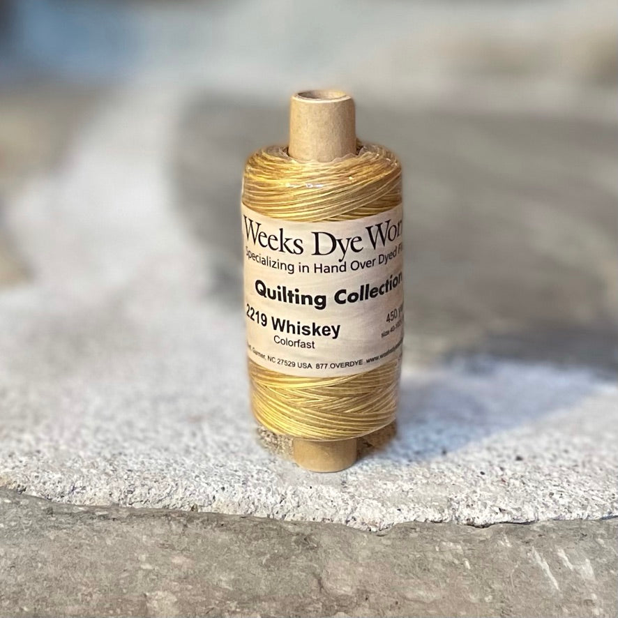 Weeks Dye Works ~  Variegated Sewing Thread 40 wt. Whiskey