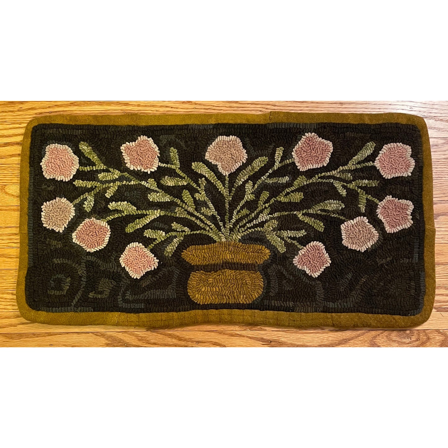 Payton's Primitives Rug Hooking Pattern ~ Flower Pot