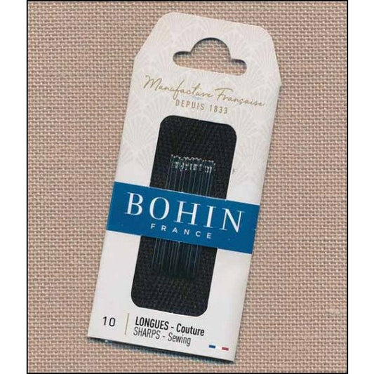 Bohin Size 10 Sharp Sewing Needles
