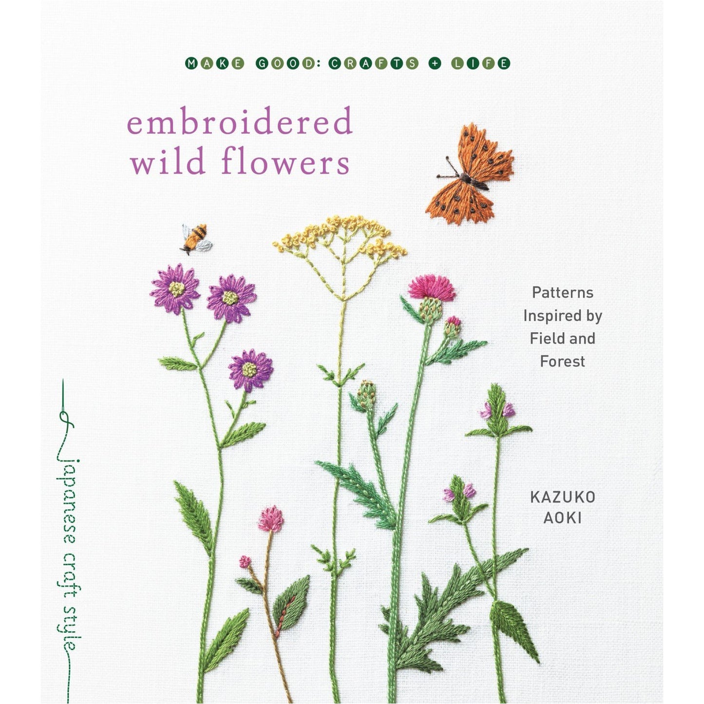 Embroidered Wild Flowers