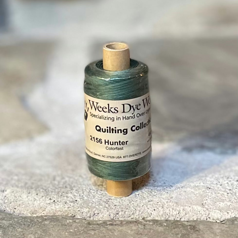Weeks Dye Works ~  Variegated Sewing Thread 40 wt. Hunter