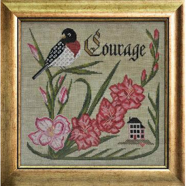 Cottage Garden Samplings ~ The Songbird Garden Series Cross Stitch Pattern