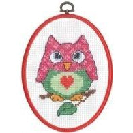 My First Kit - Owl Cross Stitch Kit