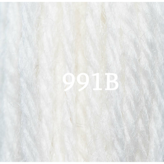 Crewel Weight Yarn ~ Bright White 991b