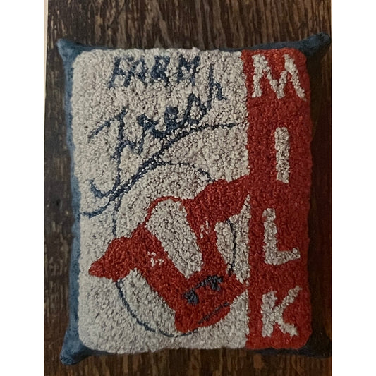 Two Old Crows ~ Farm Fresh Milk Punch Needle Pattern