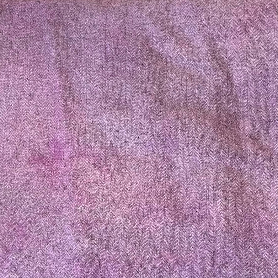 Blackberry Primitives ~ Purple Rain Hand-Dyed Wool Fabric Fat Quarter TEXTURED