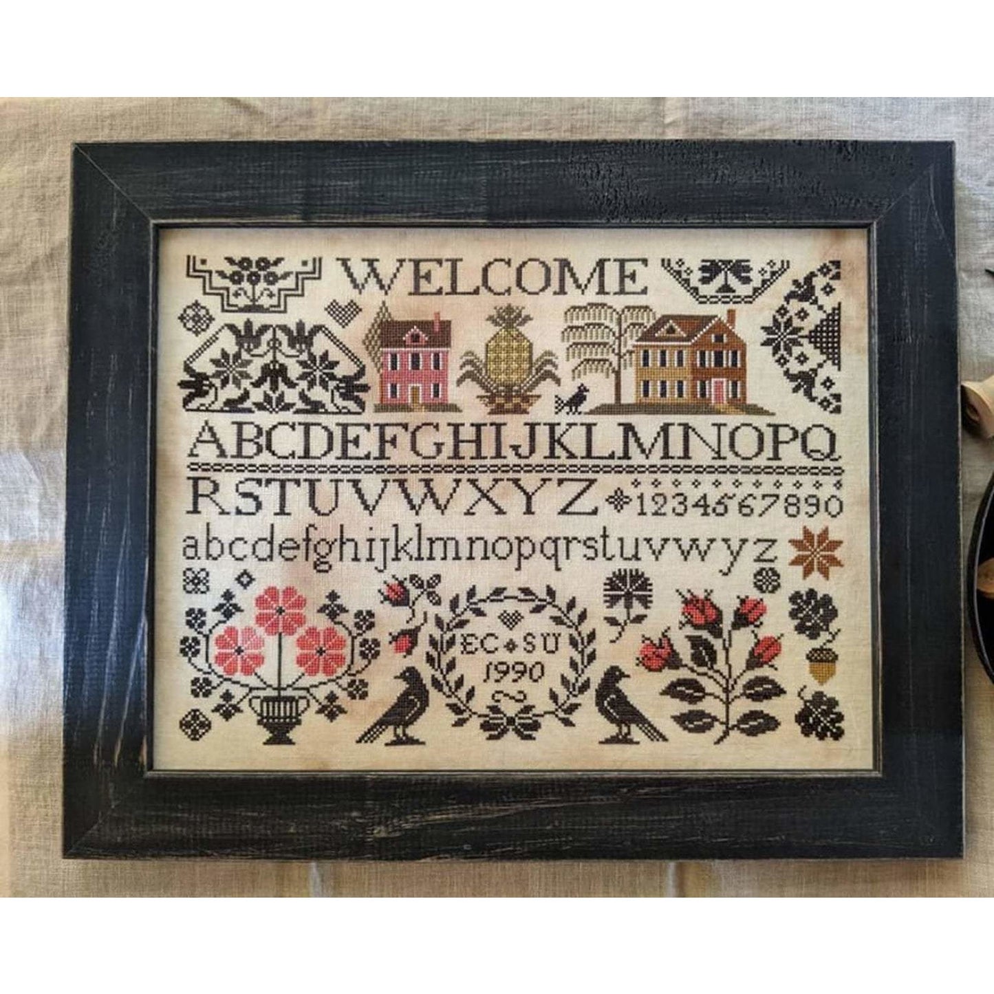 Lila's Studio ~ A Quaker Welcome Sampler Pattern