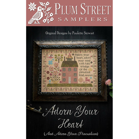 Plum Street Samplers ~ Adorn Your Heart Pattern