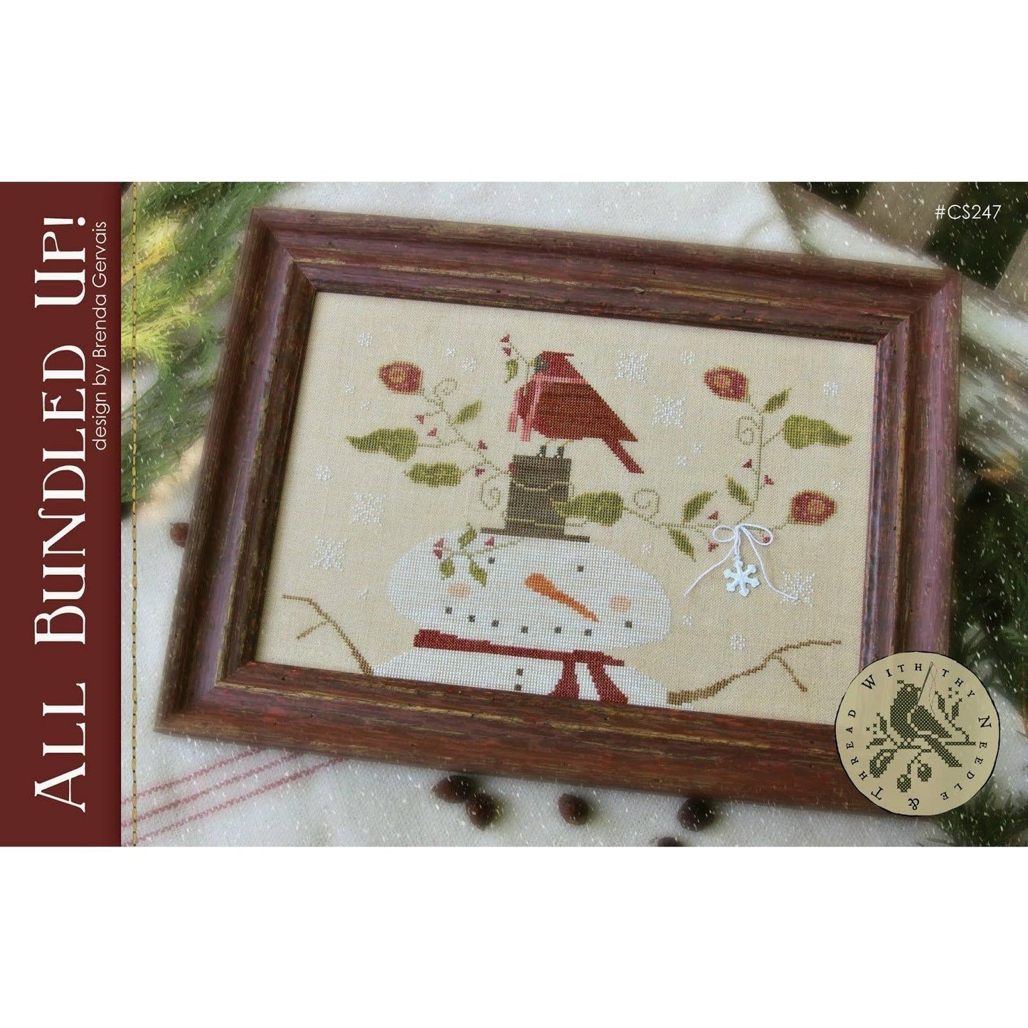 With Thy Needle & Thread ~ All Bundled Up! Cross Stitch Pattern