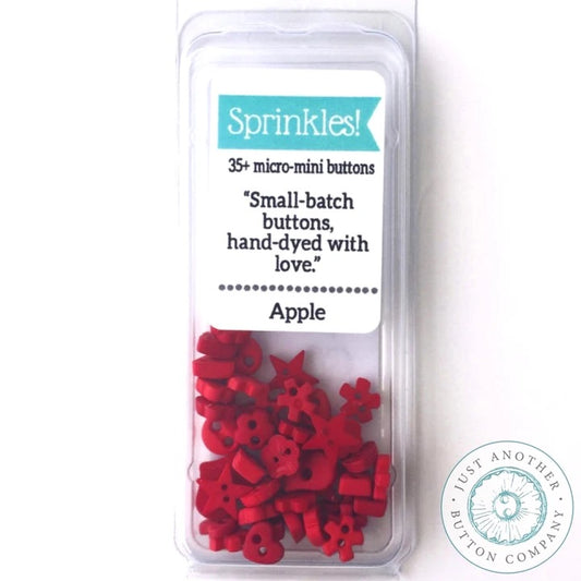 JABC ~ Apple Sprinkle Pack Buttons