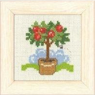 Apple Tree Mini Cross Stitch Kit