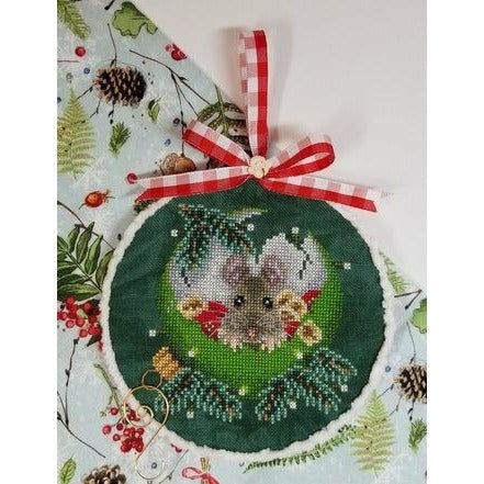 Blackberry Lane Designs ~ At Home for Christmas Cross Stitch Pattern