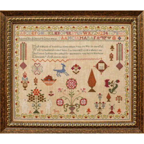 Pattern V1829 Hands Across The Sea ~ Elizabeth Atkinson 1829 Sampler Pattern – Hobby ...
