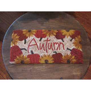 Old Tattered Flag ~ Autumn Punch Needle Pattern