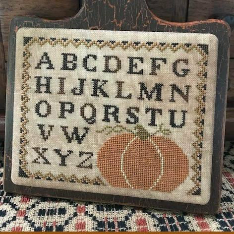 The Scarlett House ~ Autumn Alphabet Pattern