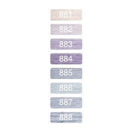 Crewel Weight Yarn ~ Pastel Shades - 881 - 888
