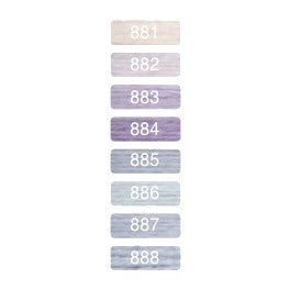 Crewel Weight Yarn ~ Pastel Shades - 881 - 888