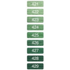 Crewel Weight Yarn ~ Leaf Green 421 - 429