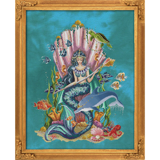 Bella Filipina ~ Amphitrite, Queen Goddess of the Sea Pattern