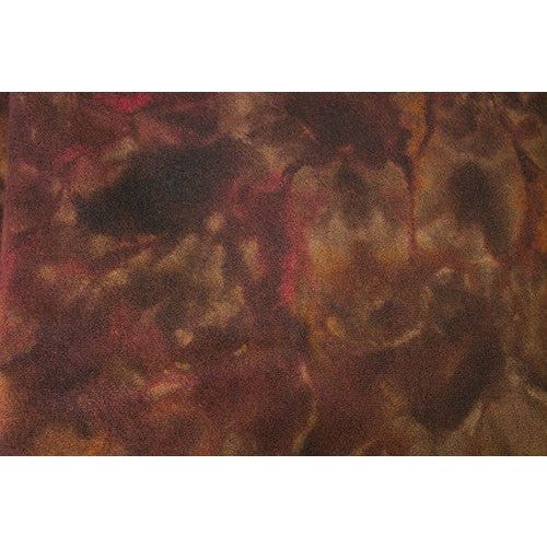 Primitive Gatherings ~ Brown Leaf Hand-Dyed Wool Fabric Fat Quarter