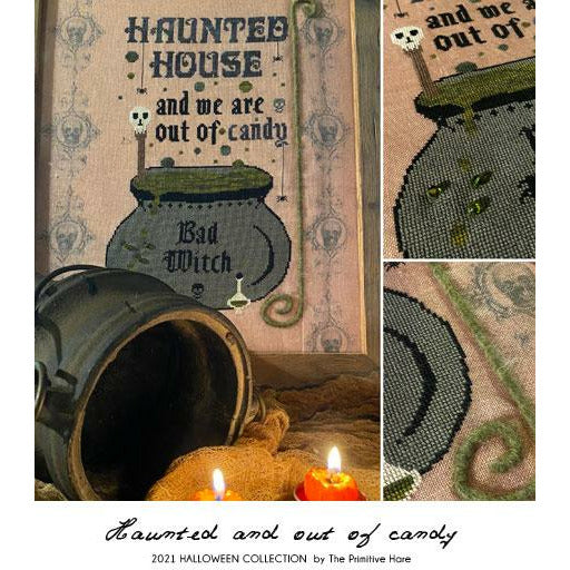 Primitive Hare ~ Haunted and Out of Candy Pattern
