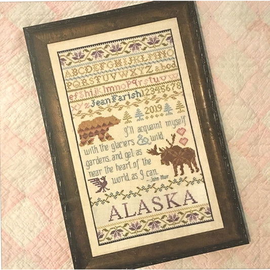 Jean Farish ~ The Bear & the Moose Sampler Pattern