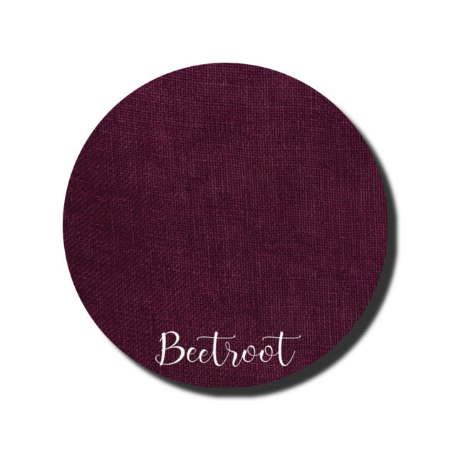 Fox & Rabbit ~ 32 ct. Beetroot Belfast Linen