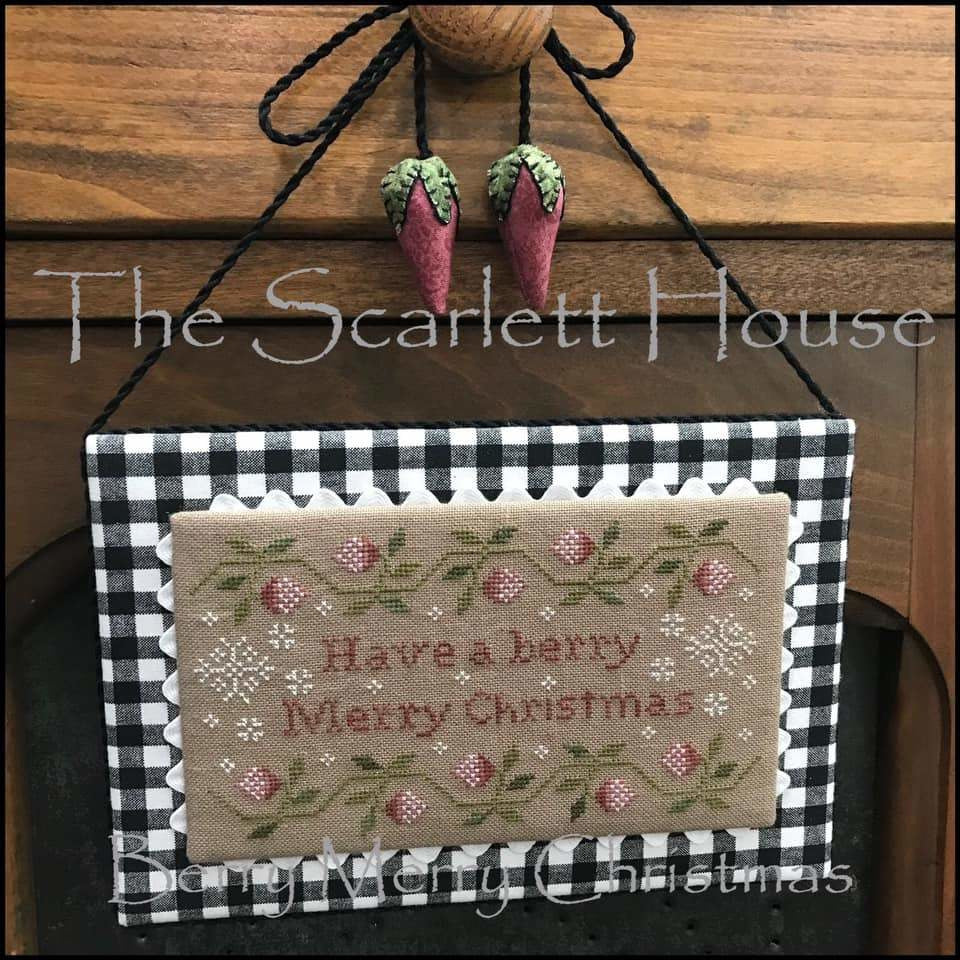 The Scarlett House ~ Berry Merry Christmas Pattern
