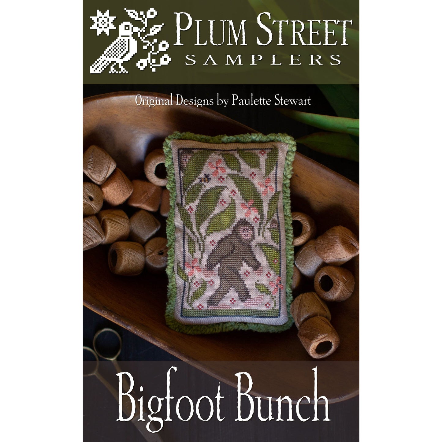 Plum Street Samplers ~ Bigfoot Bunch Pattern