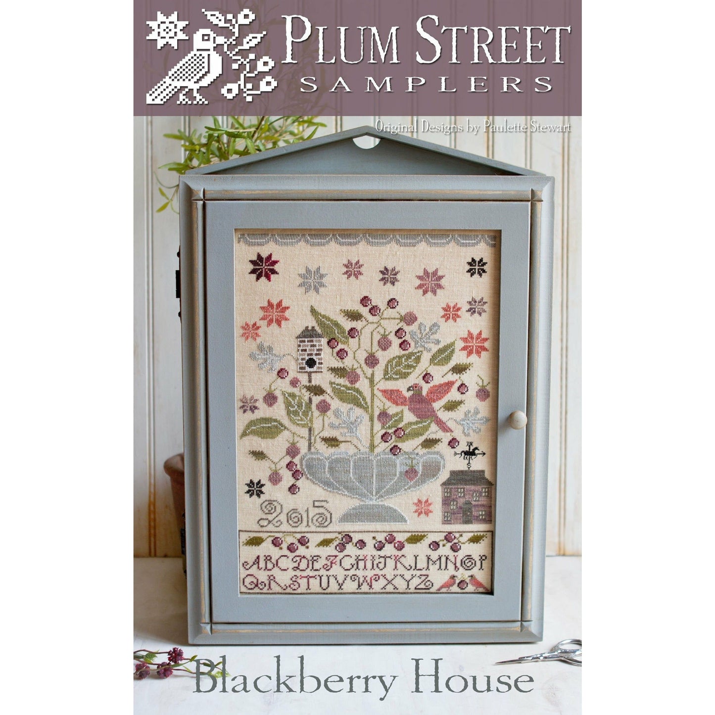 Plum Street Samplers ~ Blackberry House Pattern