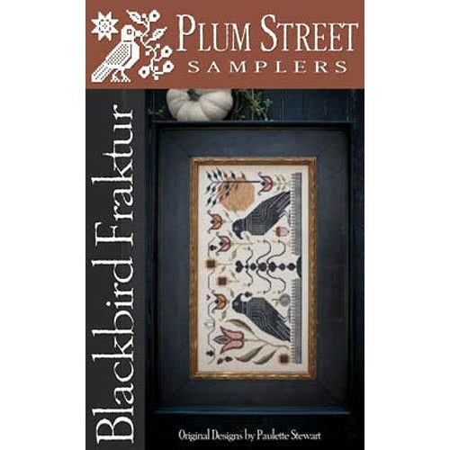 Plum Street Samplers ~ Blackbird Fraktur Pattern