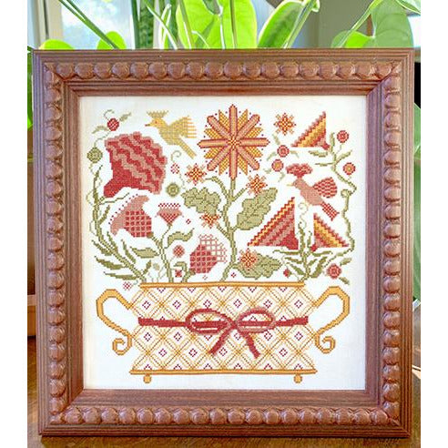 Carriage House Samplings ~ Blooming Basket Pattern