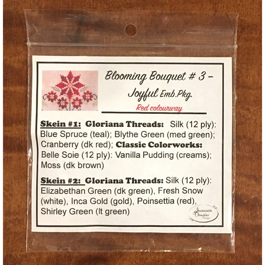 Blooming Bouquets - #3 - Joyful Thread Package