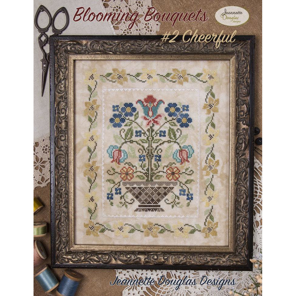 Jeannette Douglas Designs | Blooming Bouquets #2 Cheerful Pattern