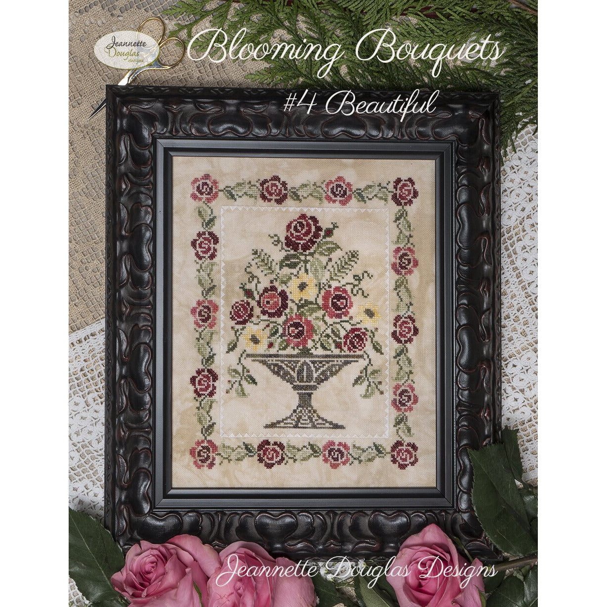 Jeannette Douglas Designs | Blooming Bouquets #4 Beautiful Pattern