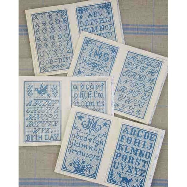 Sajou Albums Blue Cross Stitch Pattern – Hobby House Needleworks
