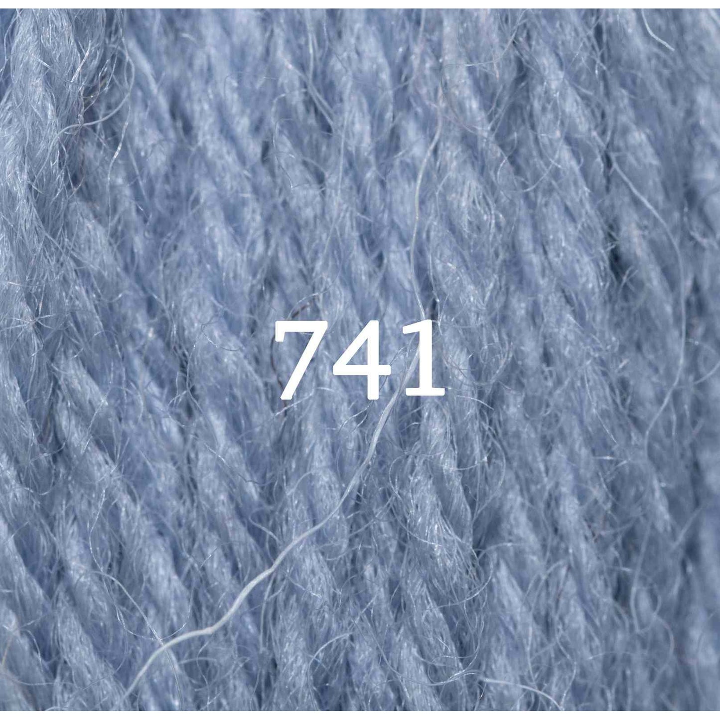 Crewel Weight Yarn ~ Bright China Blue 741