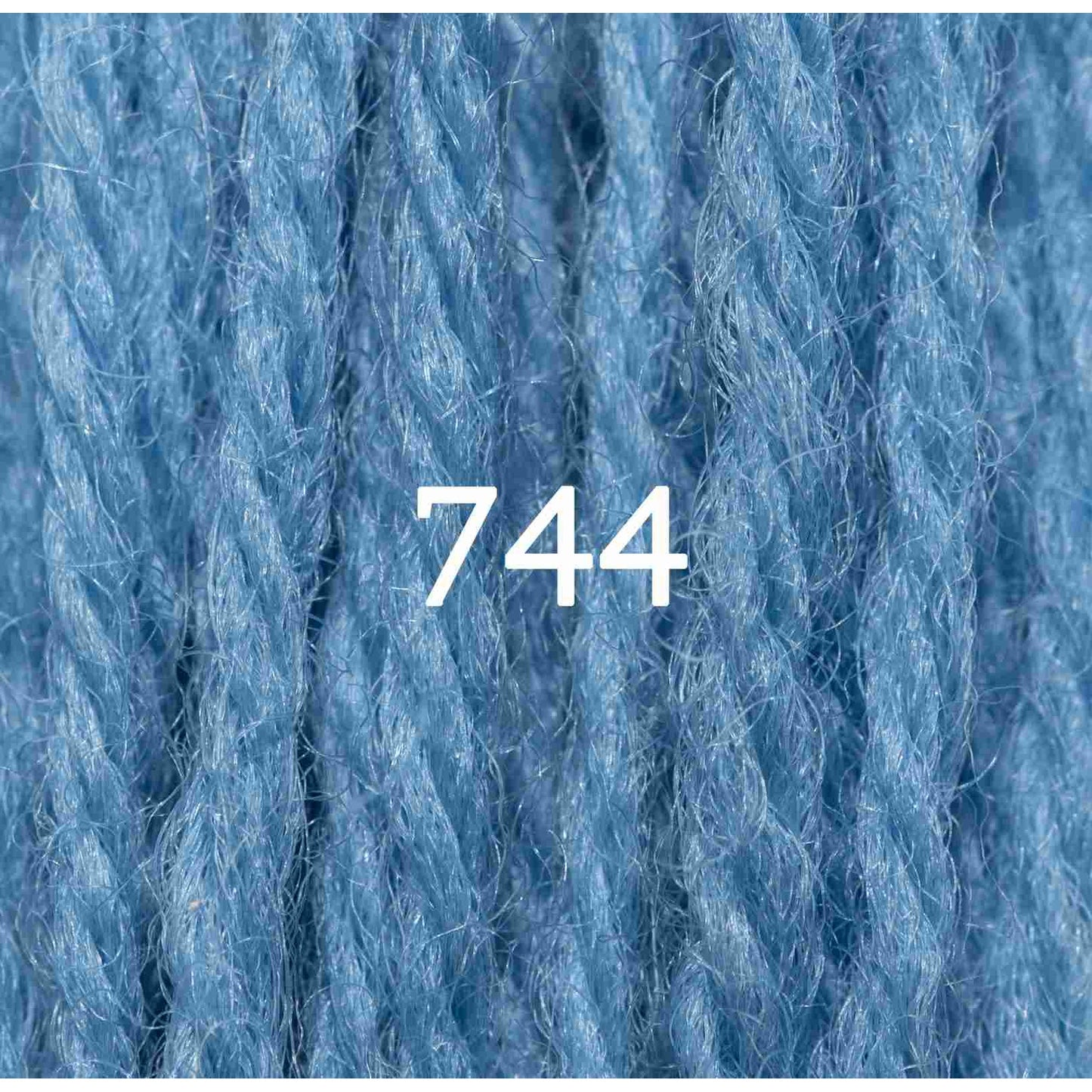 Crewel Weight Yarn ~ Bright China Blue 744