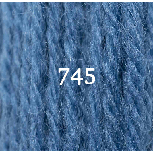 Crewel Weight Yarn ~ Bright China Blue 745