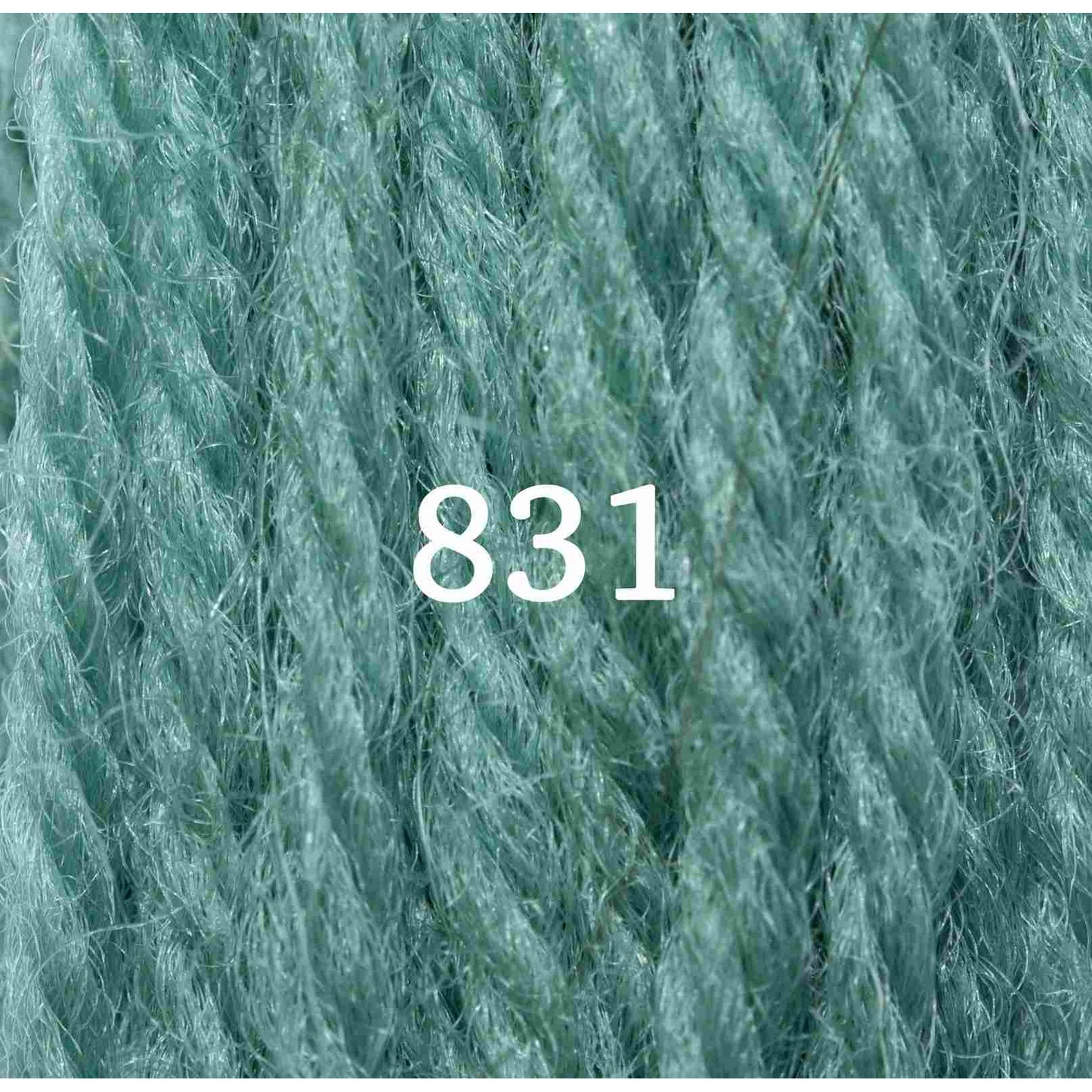 Crewel Weight Yarn ~ Bright Peacock Blue 831