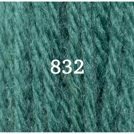 Crewel Weight Yarn ~ Bright Peacock Blue 832