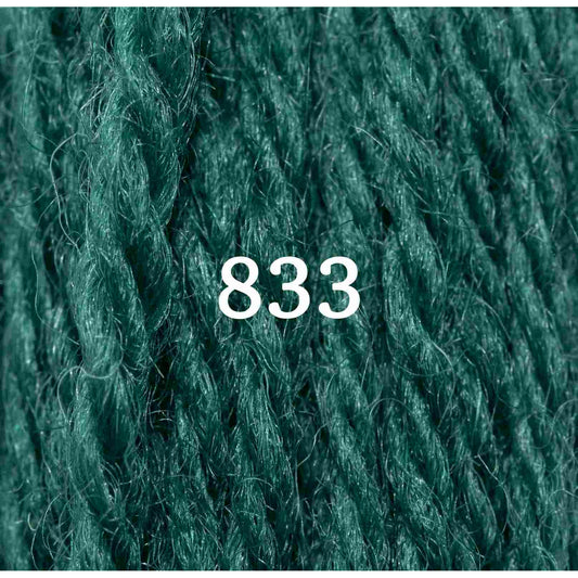 Crewel Weight Yarn ~ Bright Peacock Blue 833