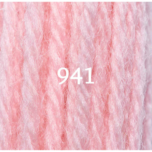 Crewel Weight Yarn ~ Bright Rose Pink 941
