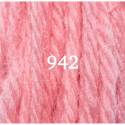 Crewel Weight Yarn ~ Bright Rose Pink 942