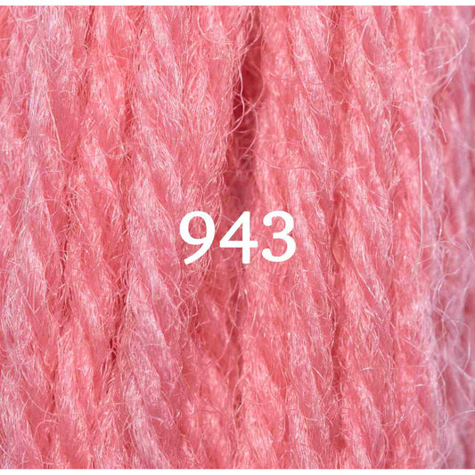Crewel Weight Yarn ~ Bright Rose Pink 943